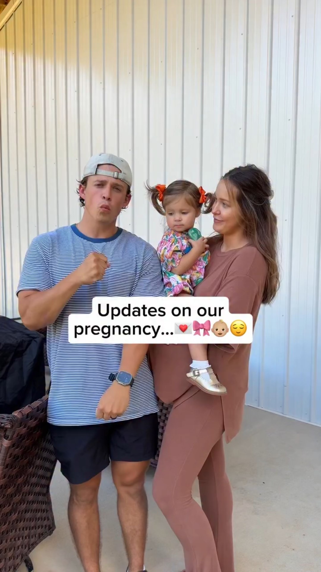 Updates on our pregnancy… 💗 Y’all have officially guessed her name🙈

#LTKBaby #LTKFamily #LTKBump