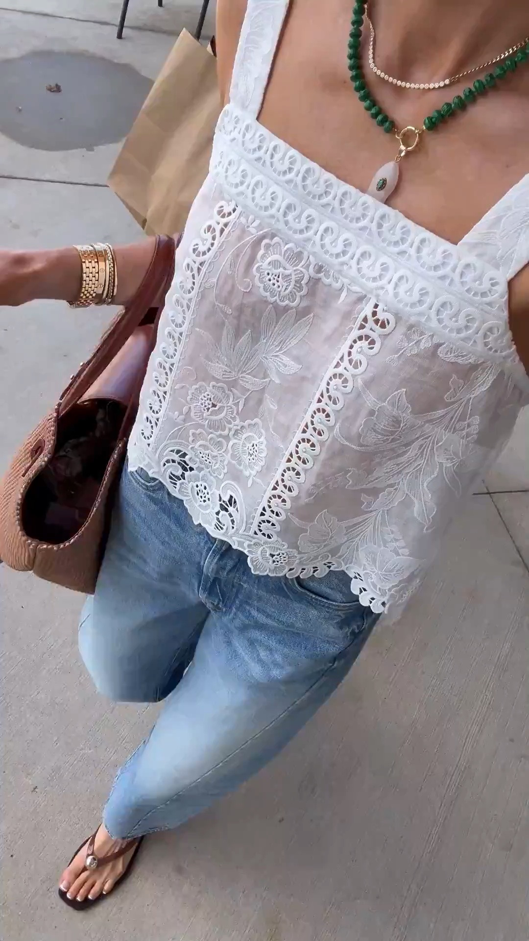 Summer OOTD! This white top is so cute with a nice pair of jeans.

#LTKootd #LTKSeasonal