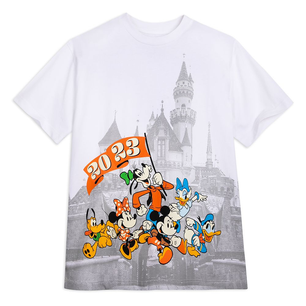 Mickey Mouse and Friends Parade T-Shirt for Adults – Disneyland 2023 | Disney Store
