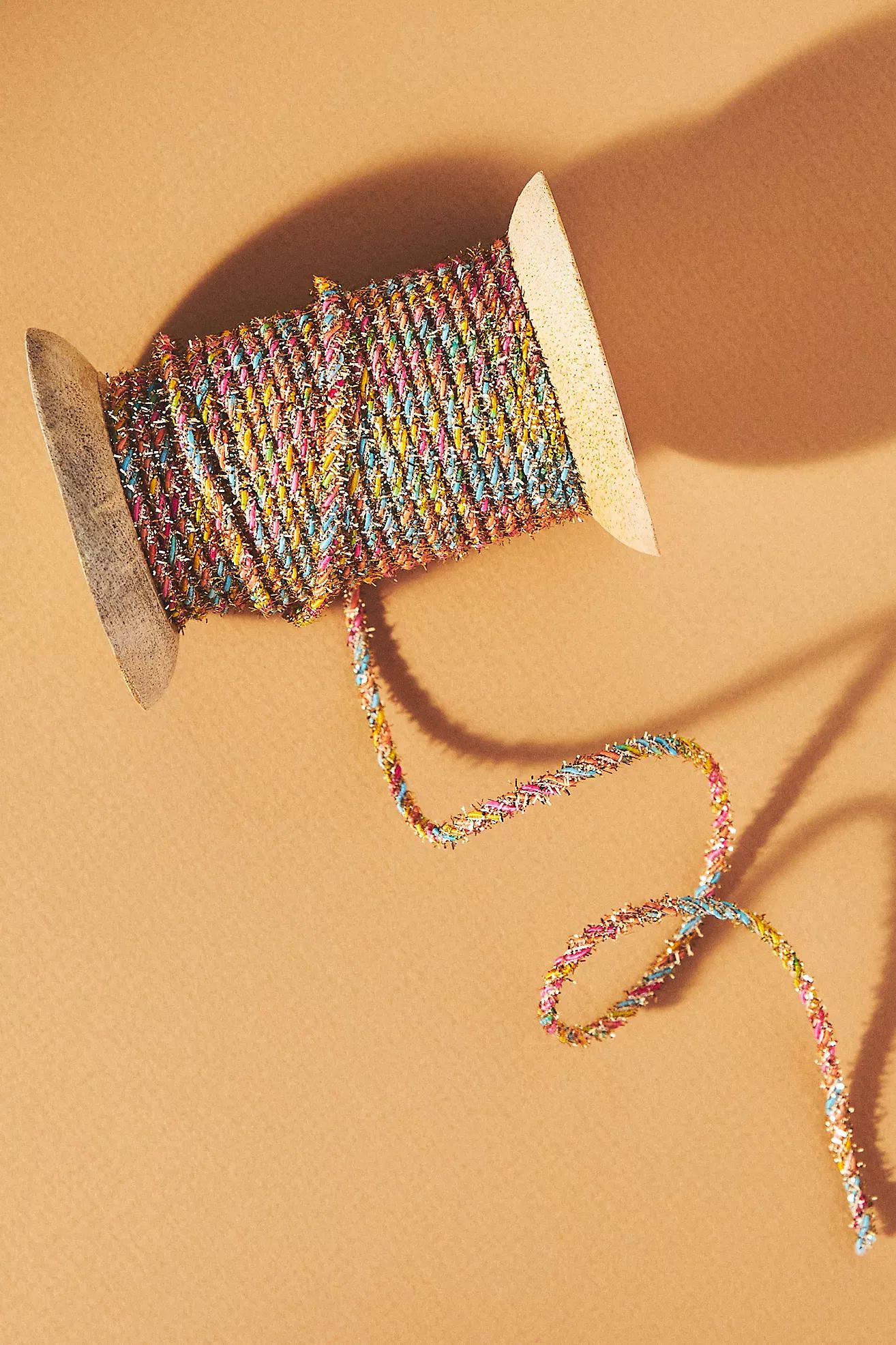 Colorful Braided Metallic Ribbon | Anthropologie (US)