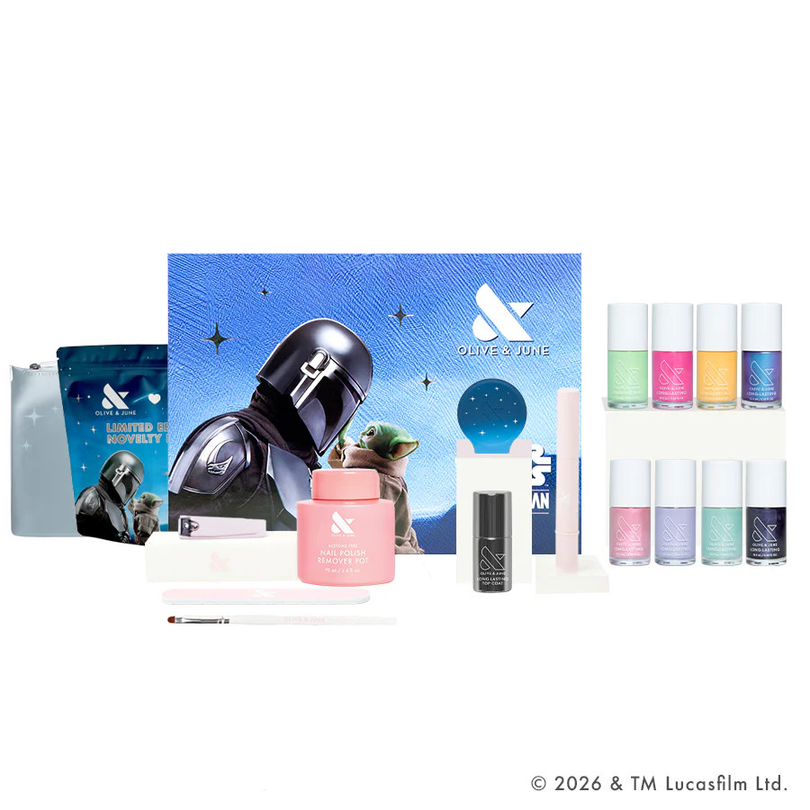 The Mandalorian and Grogu Long-Lasting Mani System | Olive & June