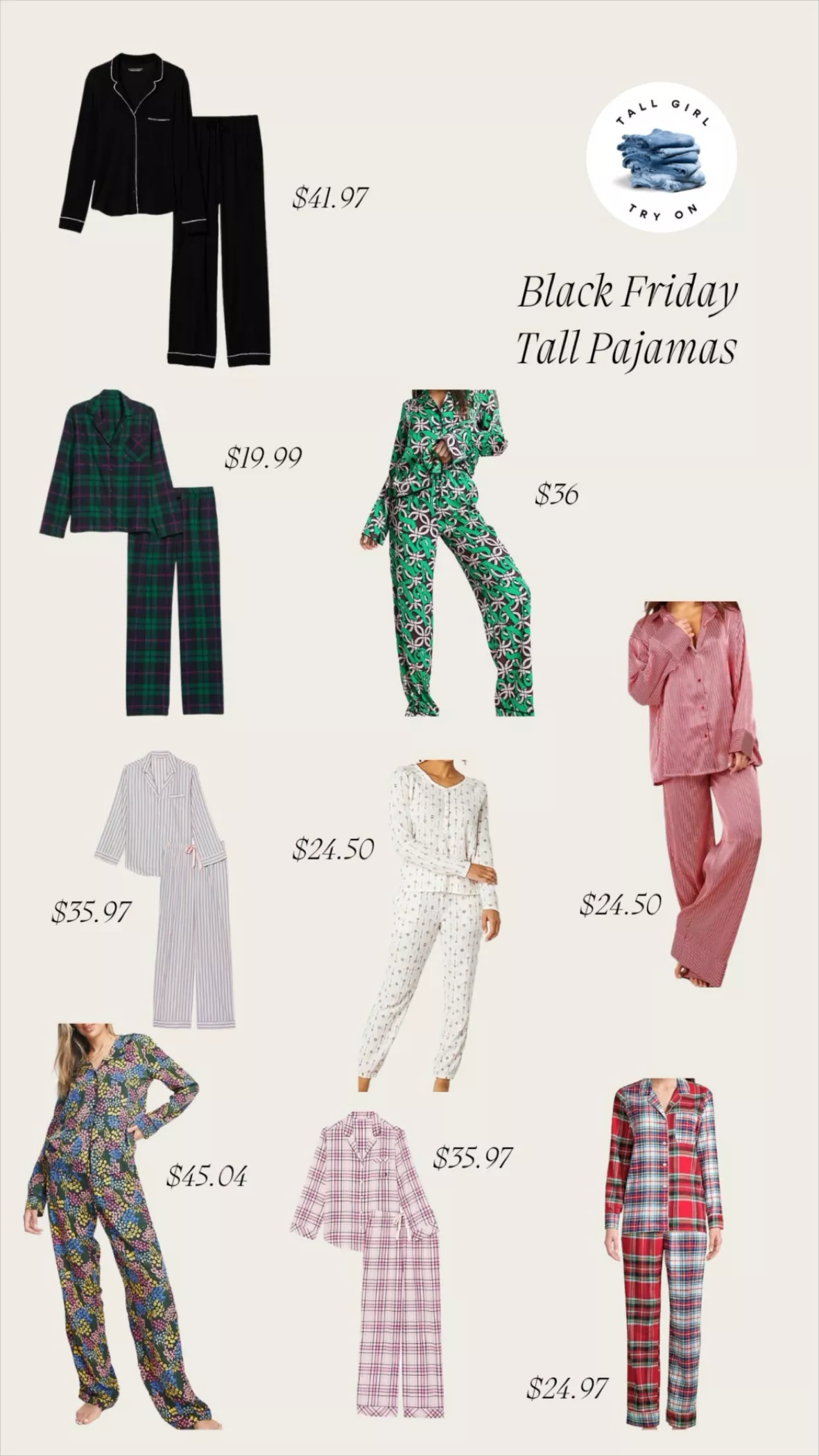 Modal Long Pajama Set curated on LTK