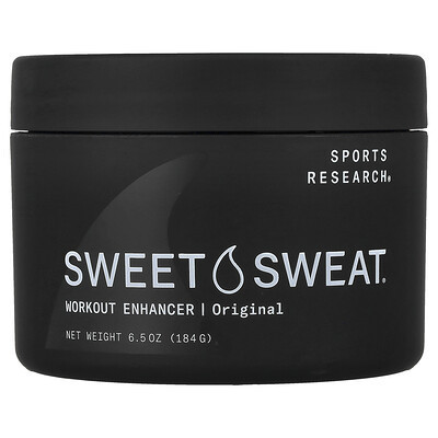 Sports Research, Sweet Sweat®, Workout Enhancer, Original, 6.5 oz (184 g) | iHerb