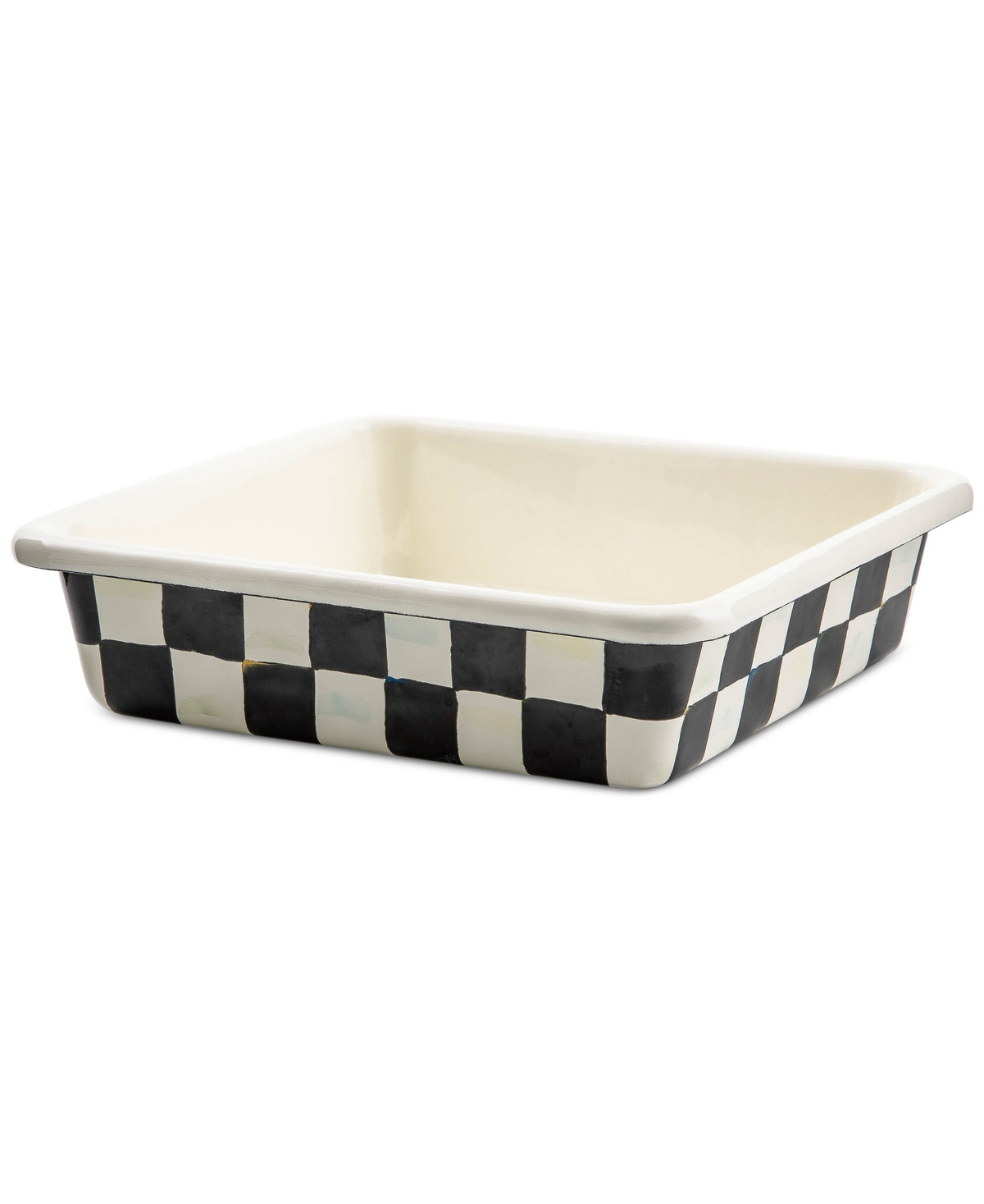 MacKenzie-Childs Courtly Check 8" Square Baking Pan | Macy's