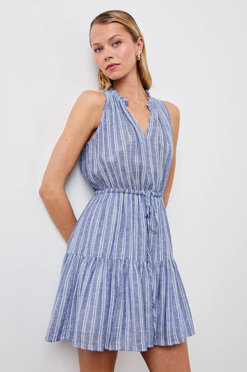 ALBANY DRESS - LAKE VIEW STRIPE | Rails