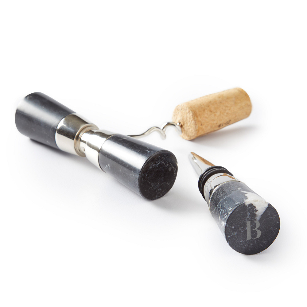 Black Marble Bar Tool Set | Mark and Graham