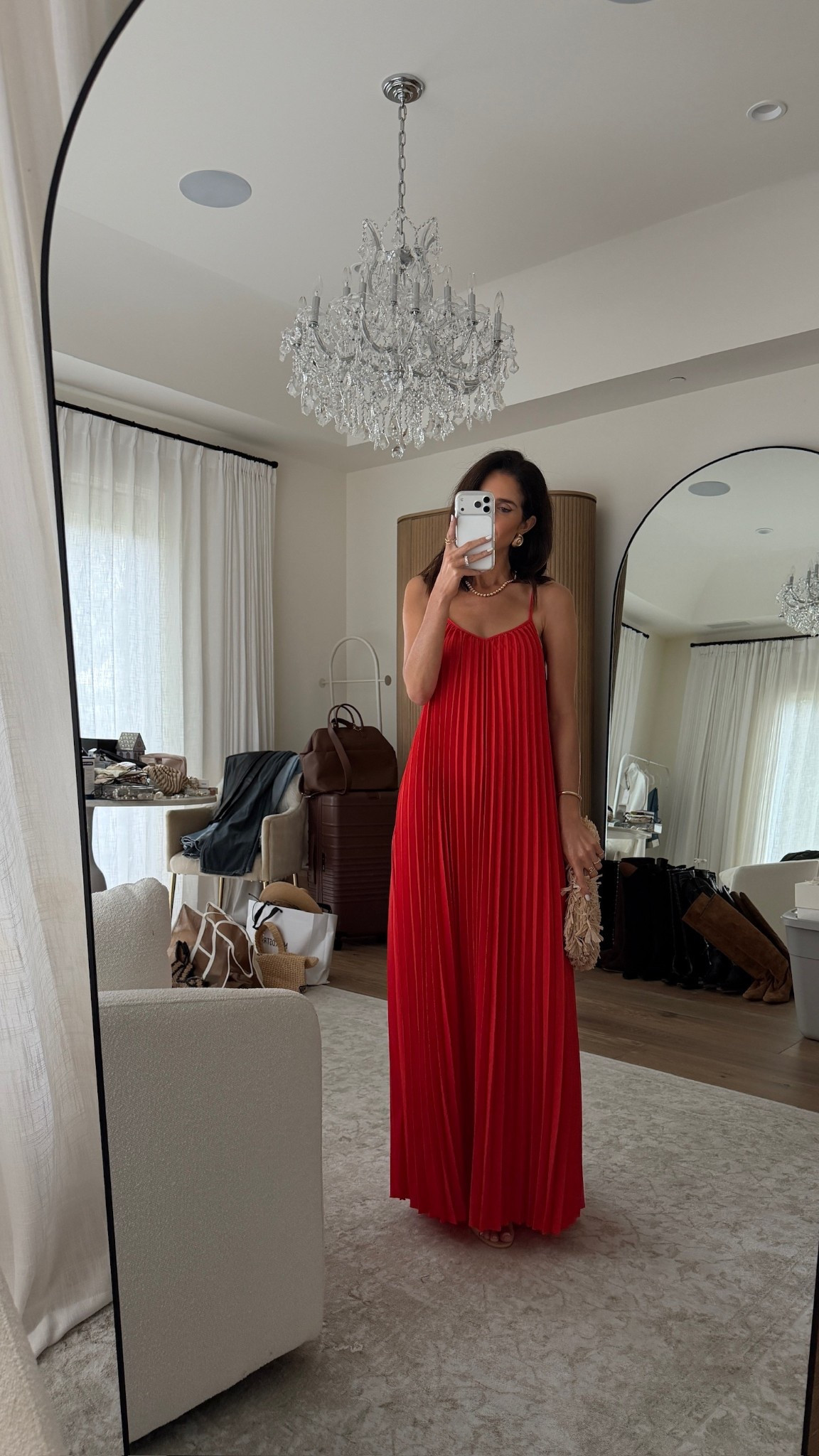 Love the pop of color on this pleated dress! I’m just shy of 5-7” wearing the size small #stylinbyaylin #aylin #dresss

#LTKSeasonal #LTKTravel #LTKootd