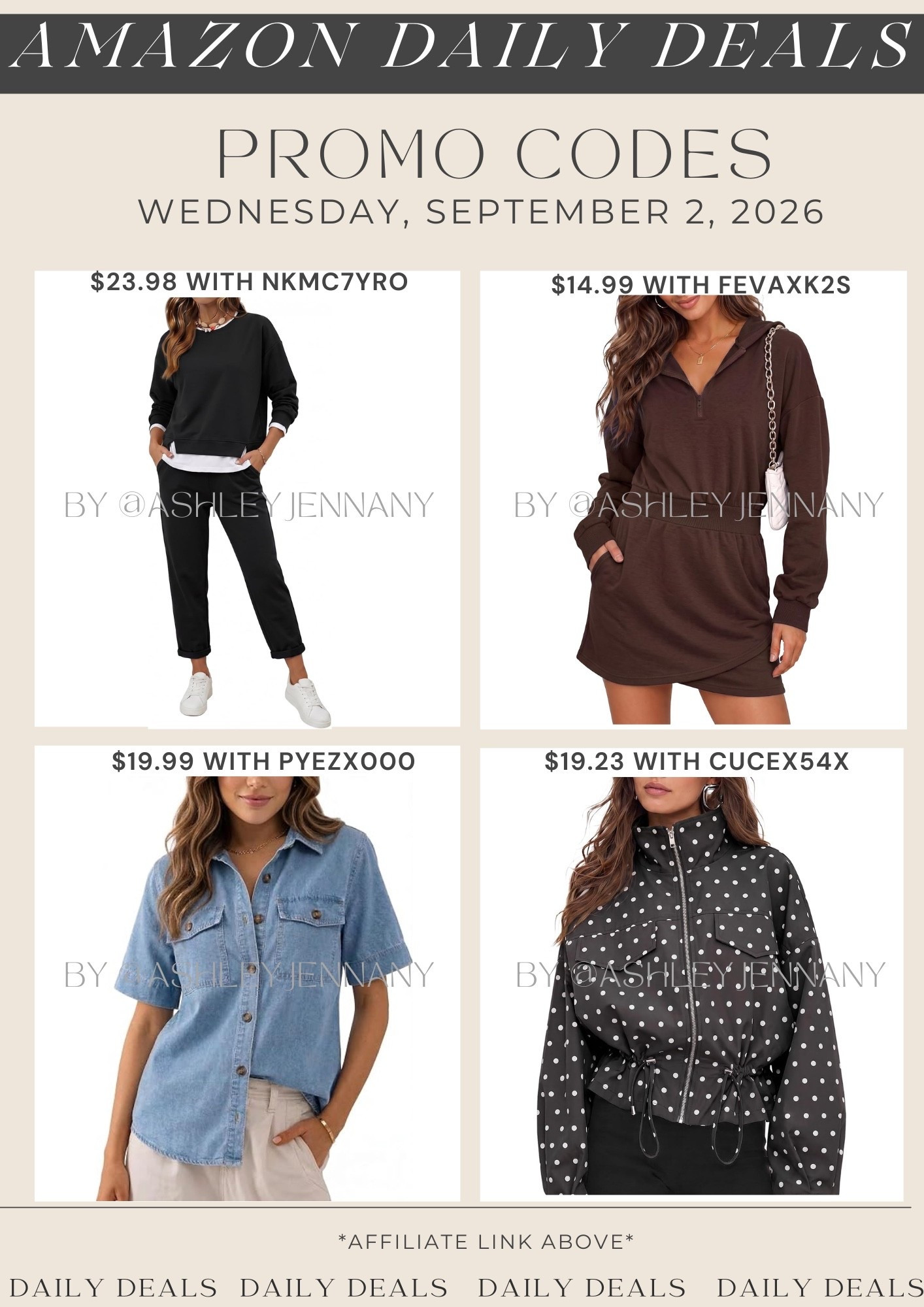Amazon deals

#LTKMidsize #LTKSaleAlert #LTKSeasonal