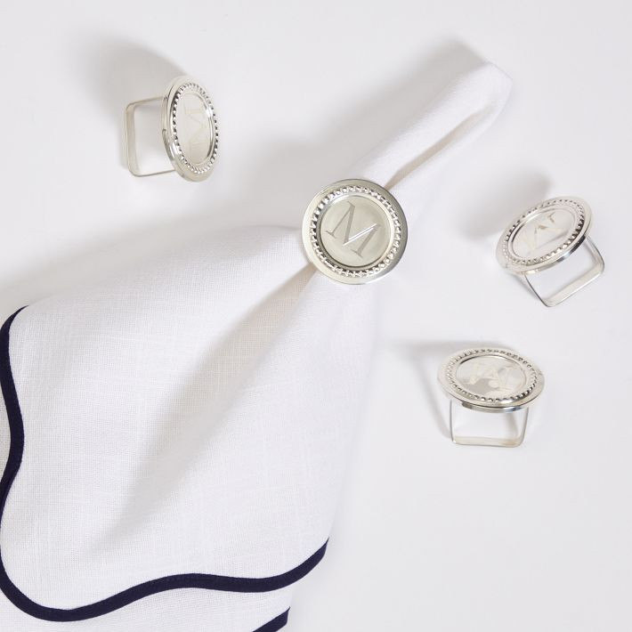 Celebration Beaded Napkin Ring, Set of 4 | Mark and Graham