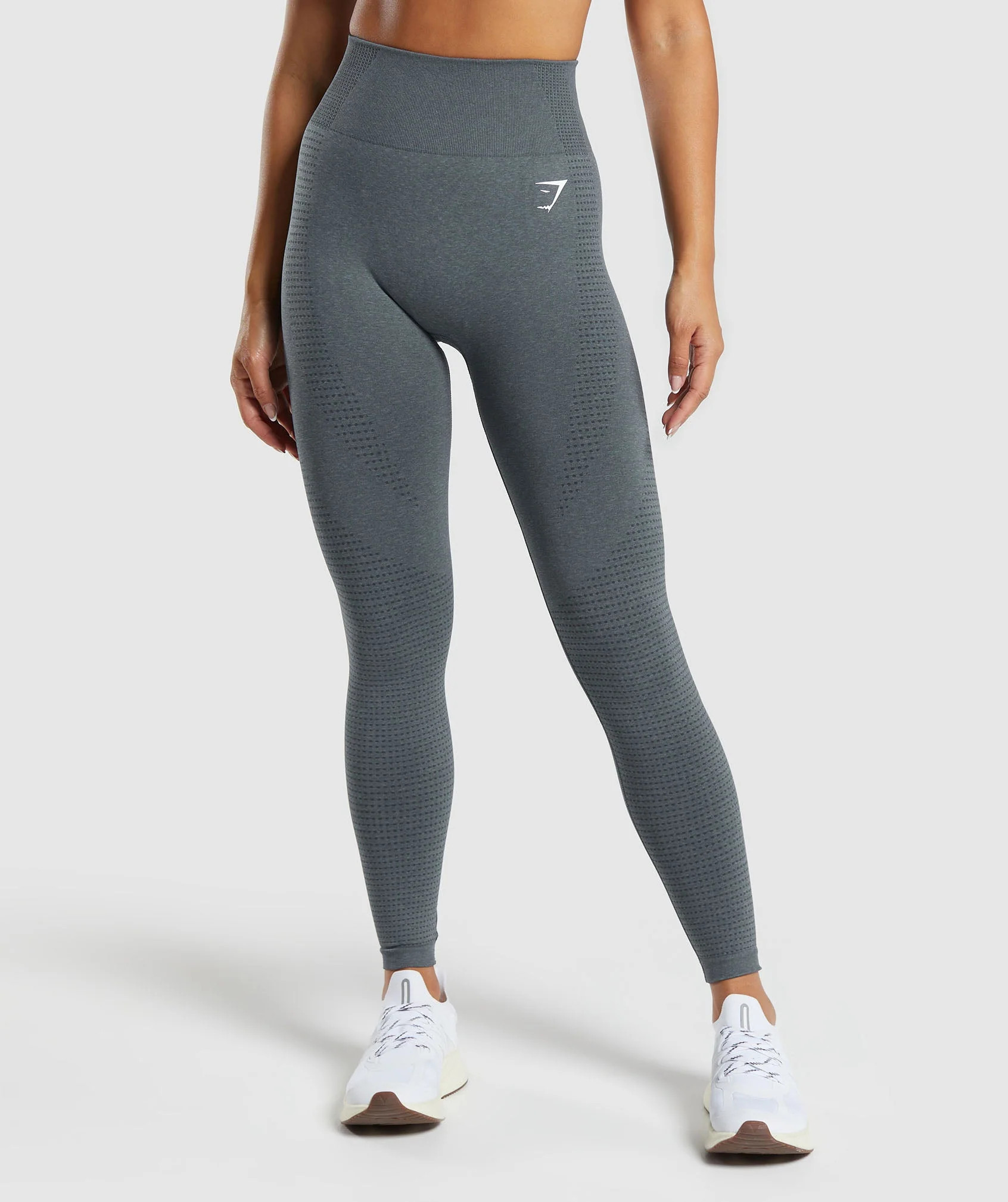 Gymshark Vital Seamless 2.0 Leggings - Strong Grey/ Marl | Gymshark UK