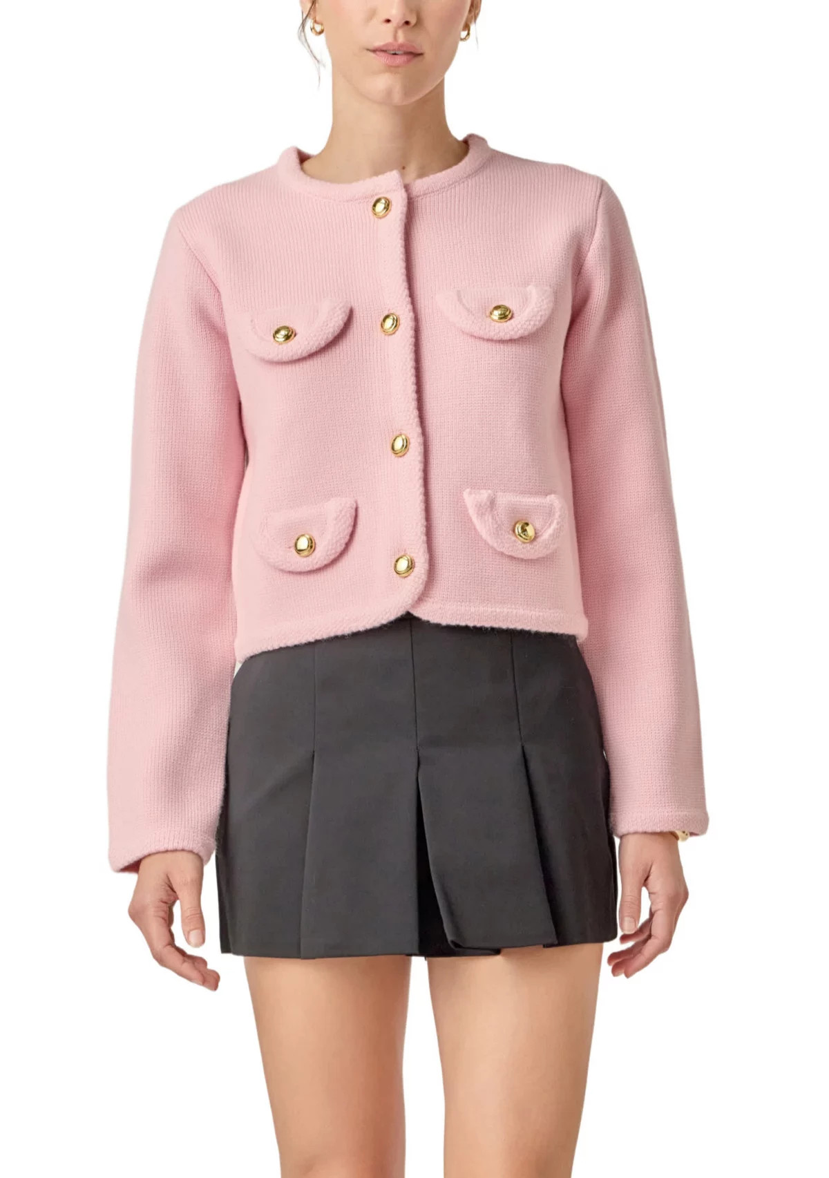 ROUND HEM CARDIGAN | Belk