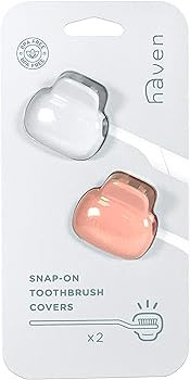 Haven Toothbrush Cover - Fits Electronic and Manual Toothbrushes - Toothbrush Case Holder for Tra... | Amazon (US)