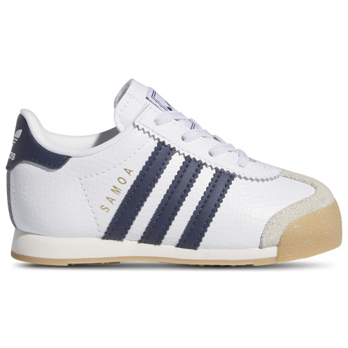 Boys adidas Originals adidas Originals Samoa - Boys' Toddler Shoe Navy/White Size 06.0 | Kids Foot Locker (US)