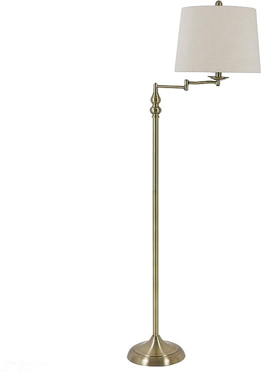 Tara Metal Floor Lamp with Swing Arm | Amazon (US)