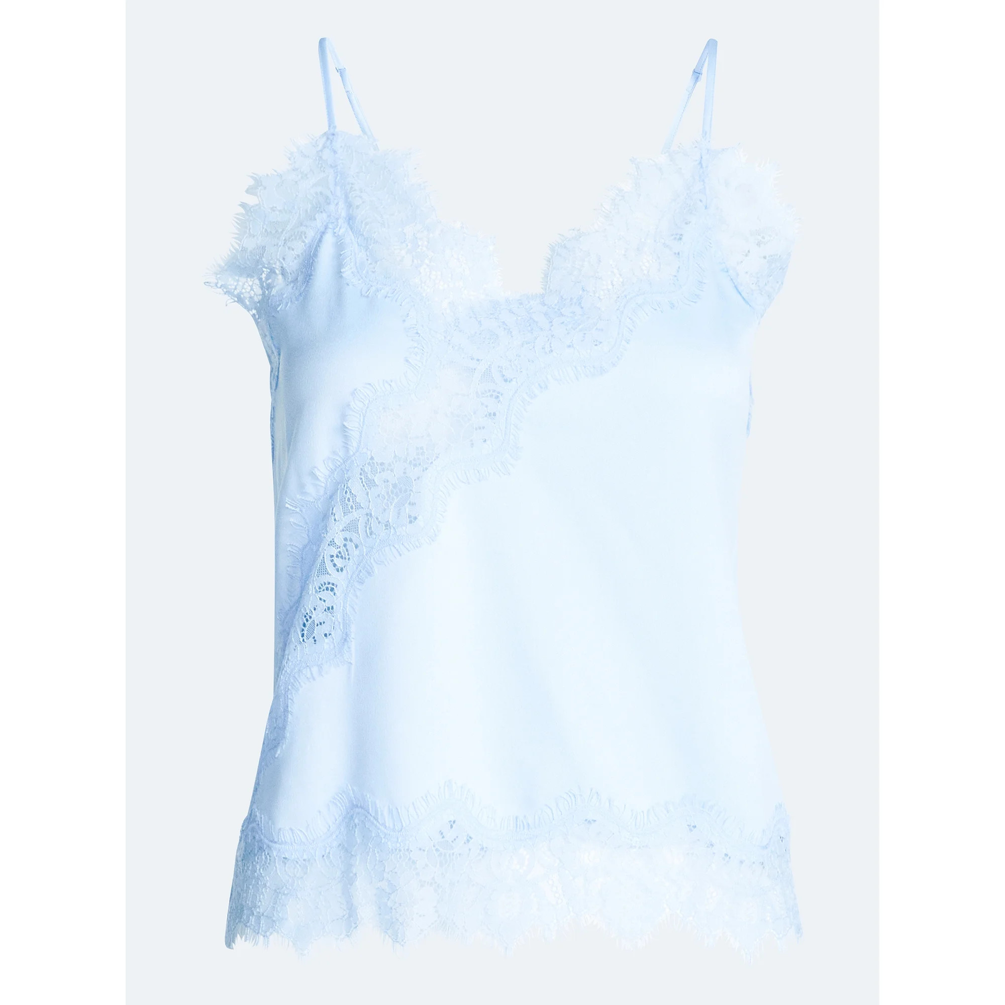 Devil Wears Prada Scoop Collection Women's Lace Trim Blouse, Sizes XS-XXL | Walmart (US)