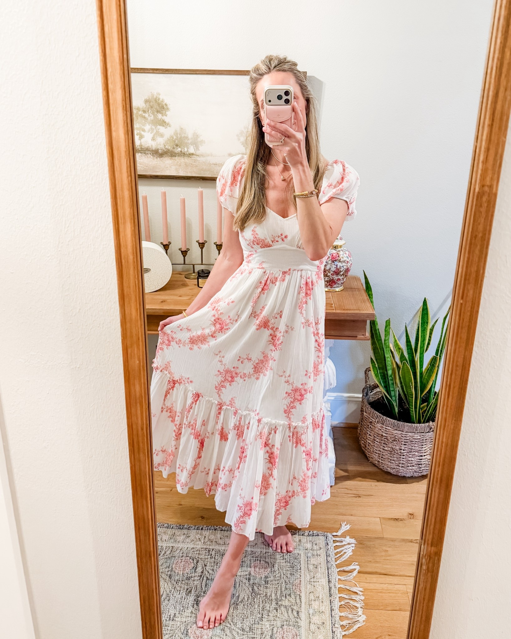 LoveShackFancy gauze maxi dress under $200

What I wore today 
Size 4

Sale
Puff sleeve dress
Kendra Scott necklace 
Julie Vos cuff bracelet
ENewton pearl necklace 

#LTKootd #LTKWedding #LTKBump
