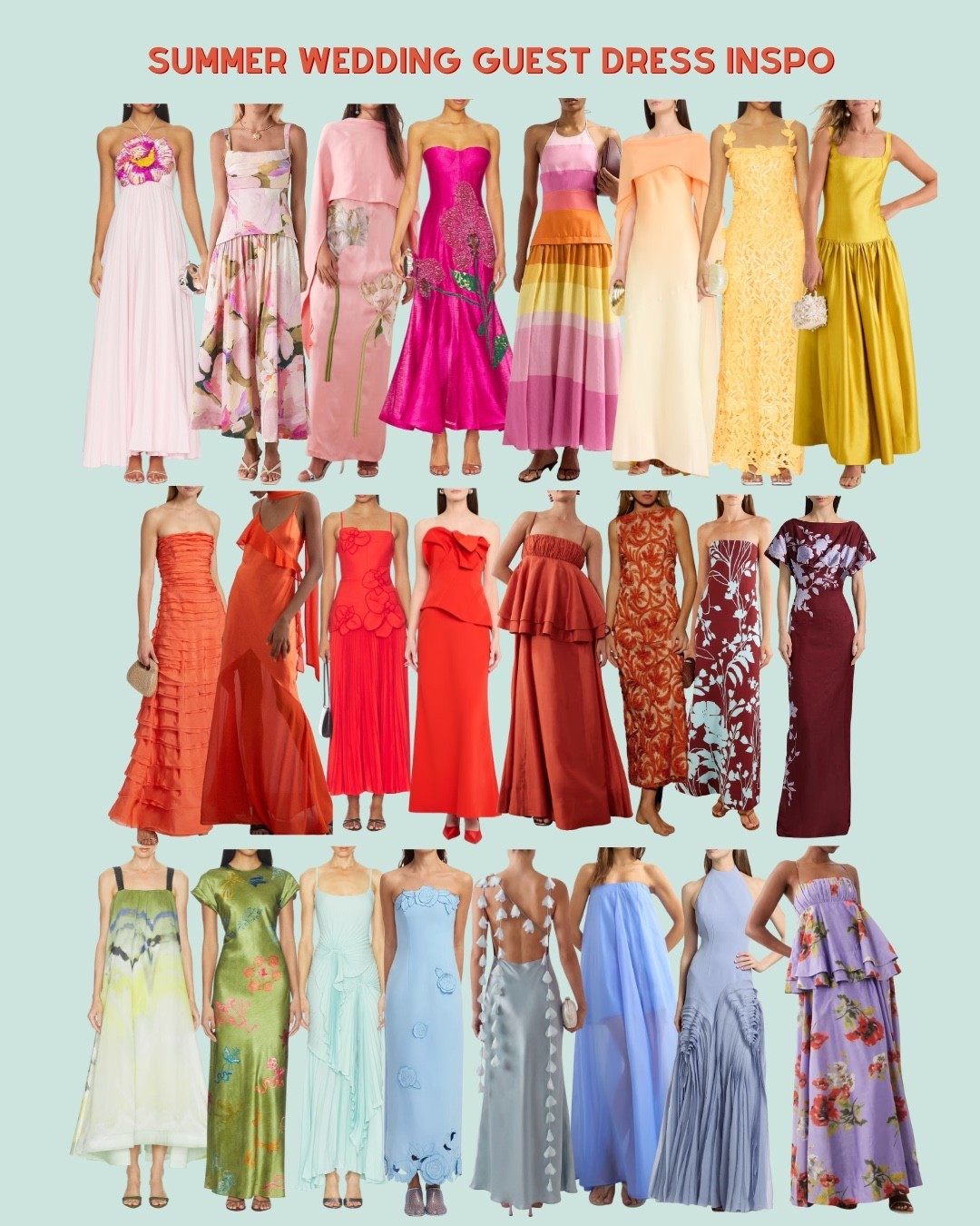 Summer wedding guest dress inspo!!

#LTKootd #LTKWedding