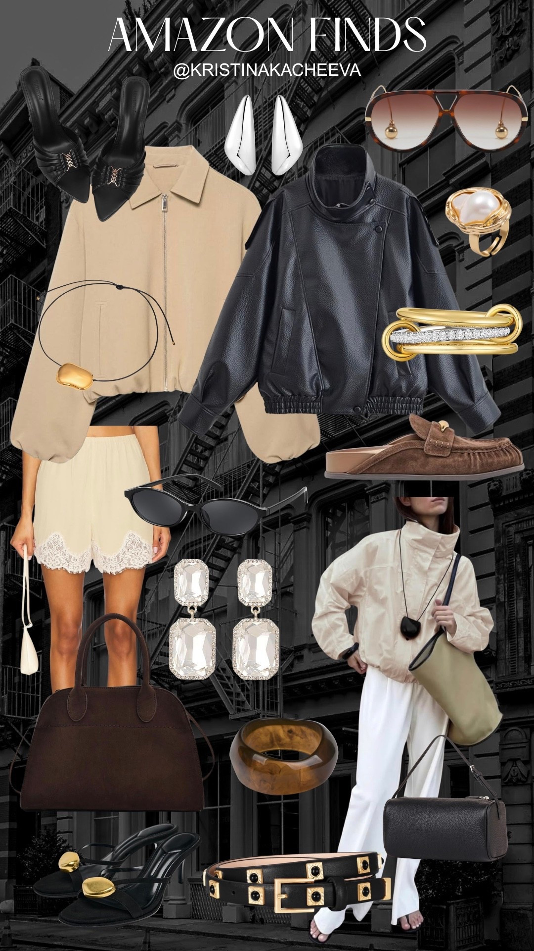 Latest Amazon fashion finds! Shop designer inspired jewelry, shoes, dresses, coats, suede jackets, sunglasses and other accessories for spring and summer 2026.

#amazonfashionfinds #designerinspired #gold #ring #bracelet #earrings #boots #suedejacket #loafers #trenchcoat #dress #watch #bag #springoutfits
#lace #shorts #interlockingring #aviators #sunglasses 
#LTKgrwm #LTKootd #LTKSeasonal

#LTKSaleAlert #LTKWorkwear #LTKOver40