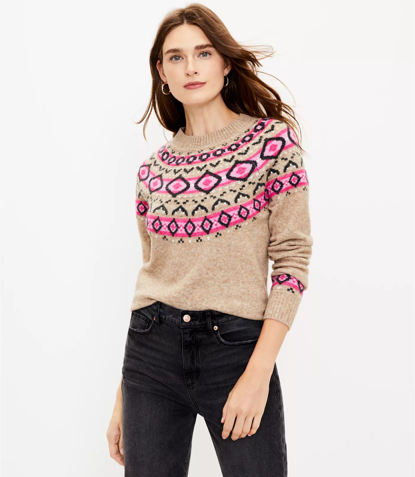 Fair Isle Sweater | LOFT