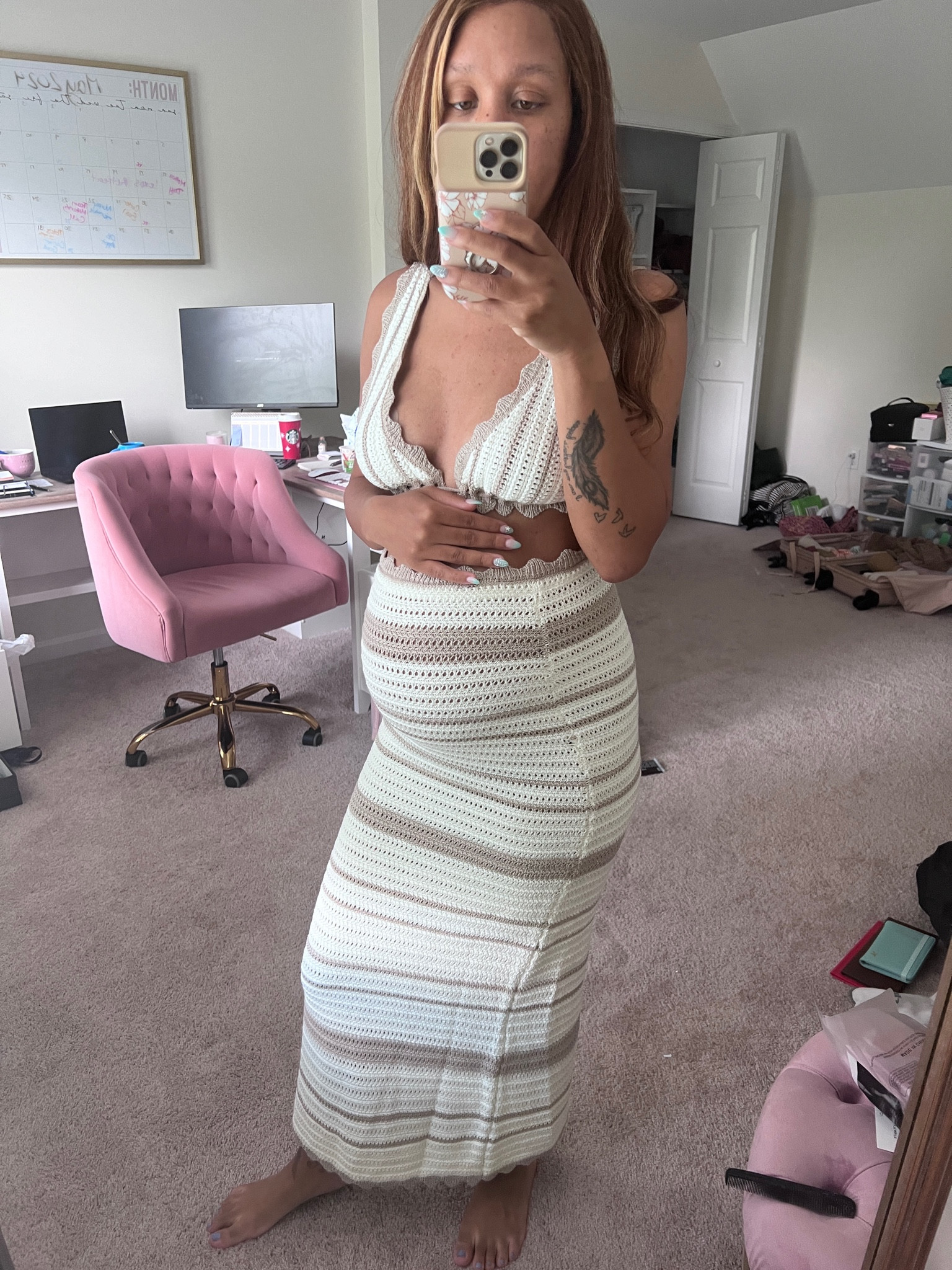 Maternity | Matching set | Vacation style | Bump outfit | Bump friendly | Resort wear | Maxi skirt | Crochet outfit

#LTKBump #LTKSeasonal #LTKSwim