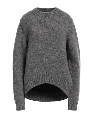 Ann Demeulemeester Woman Sweater Grey Size S Virgin Wool, Polyamide | YOOX (US)