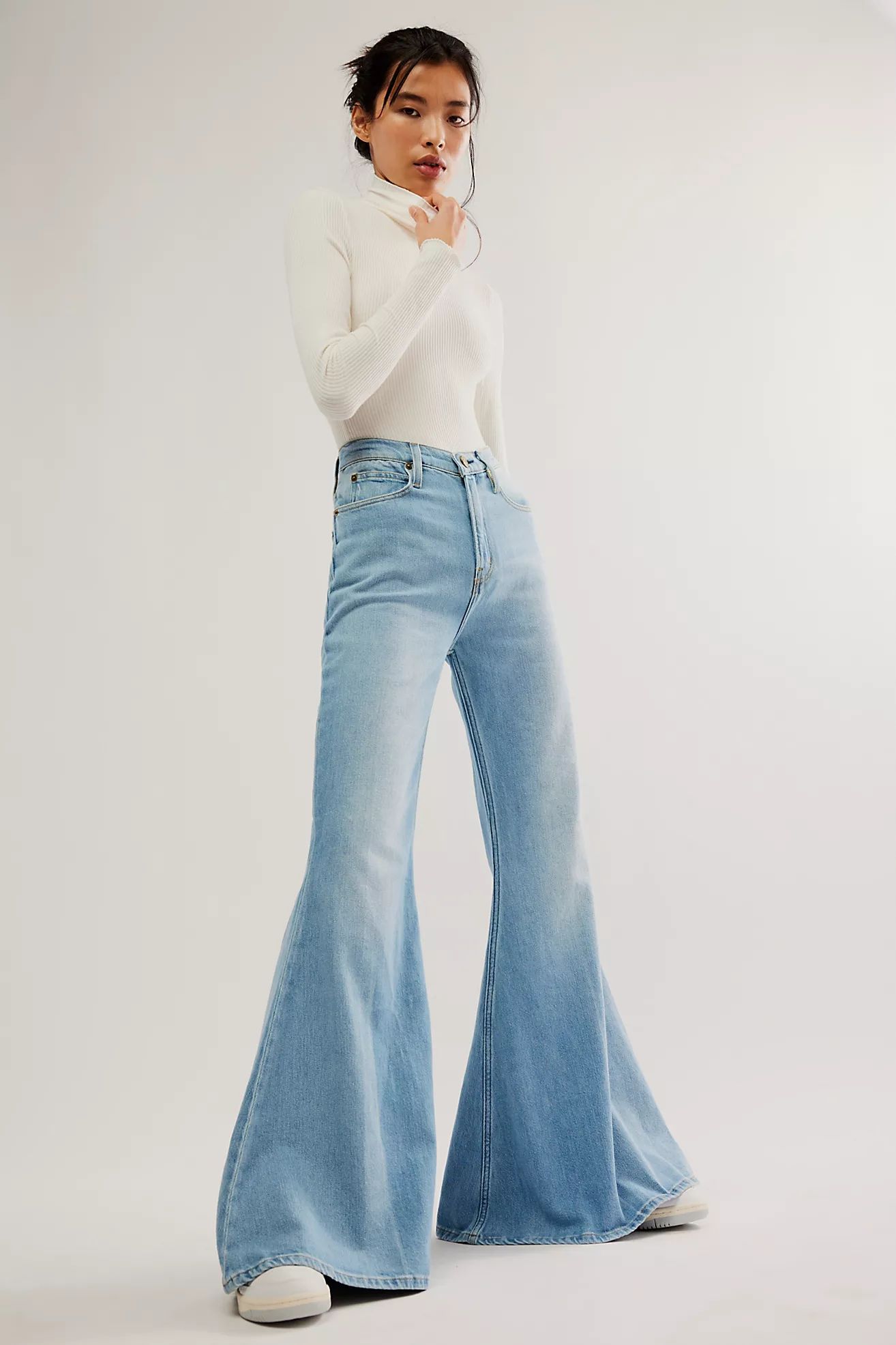 FRAME The Extreme Flare Jeans | Free People (Global - UK&FR Excluded)