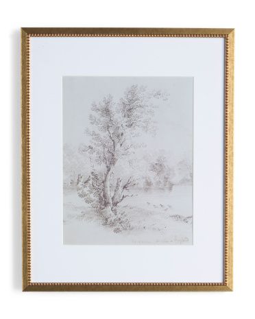 16x20 Matted To 11x14 Antique Look Wall Frame Wall Art | TJ Maxx