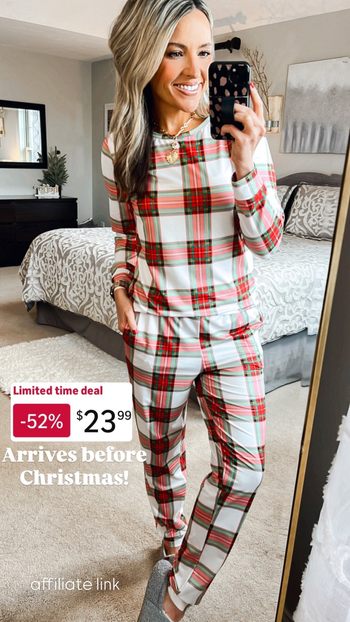 Cozy pajamas for the holiday season. The quality is SO good! Buttery soft feel, cool to sleep in. Makes a great Christmas gift as well 

#LTKGiftGuide #LTKSaleAlert #LTKHoliday