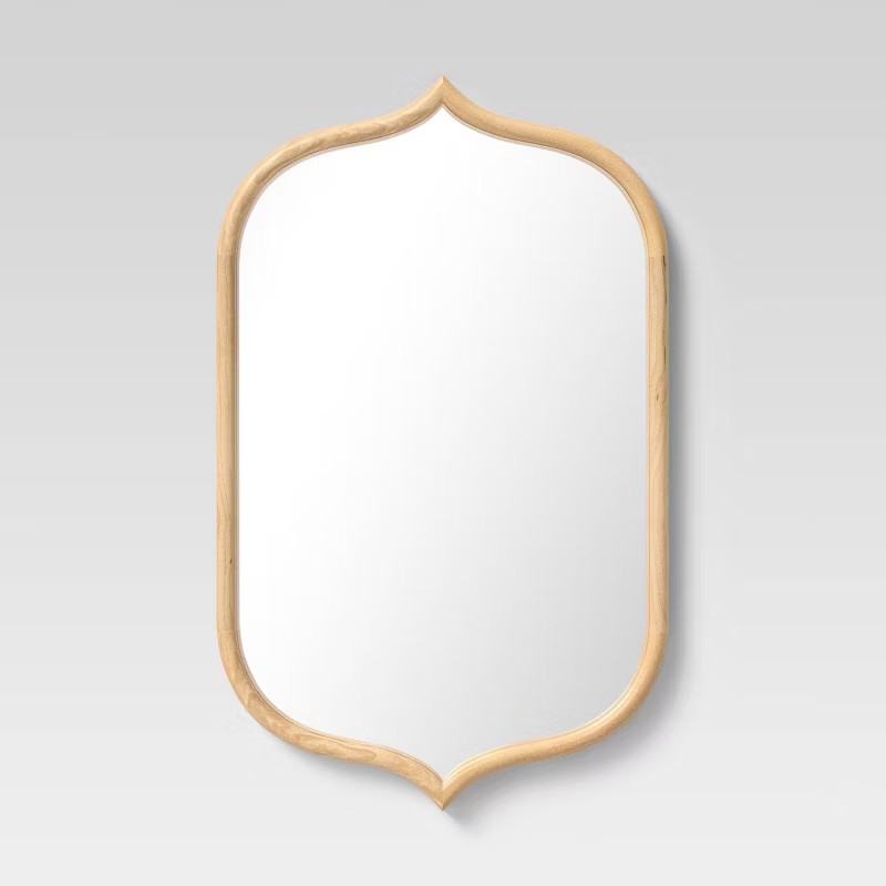 22" x 36" Top and Bottom Peak Mirror Natural - Opalhouse™ | Target