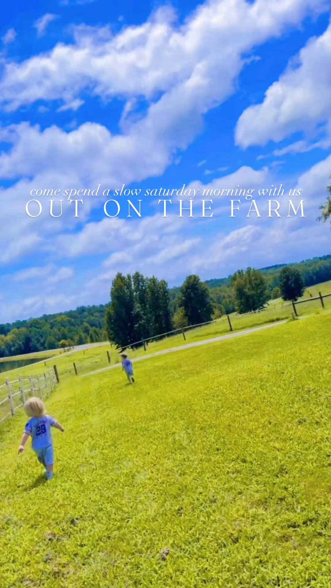 a  s l o w  s a t u r d a y  m o r n i n ‘  h e r e  a r o u n d  t h e  f a r m 🚜🌾🪟🌥️👶🏼📖🧺🫑🍅🐓🥚🤠🌼☀️ #saturdayonthefarm #mamaoftwo #lifeonland #raisingkidsonland #ourfarmsweetfarm 

Saturday mornin’ watching “Dada” out the window 🪟 cutting the pastures 🚜🌾 from the playroom upstairs!! 🚪 And Judson was loving playing “farmers market” 🧺🫑🌽🍅 all morning and it was the cutest thing!! 🤭 We love this play kitchen 🥣 and grocery store 🏬 so!!! ❤️ And nothing we love more than our very *own* real-life “farmer’s market” 🧺💐🫑🍅🥚 in our backyard garden 🪴 hehe!! 🤭 Here’s a little harvest from just this morning alone!! ☕️ Also, a random shoutout but my boys LOVE (!!) this @officiallittletikes “dream machine” 💭 and it reads so many sweet stories!!! 📚 They use this daily (especially when I’m getting ready, showering, cooking, etc. !!) and I love how it reads the story 📖 and also lets them see the pictures as they go!!! 🫶🏽 Thought I’d link 🔗 and share it - because it’s a tried and true favorite 🤩 in our house!! 🏡 

And these cuties loveddd 🥰 getting to run out and wave 👋🏼 at “Dada” while he’s been working so hard on the land all day (love this hardworking man so 😮‍💨😘😍) anddd picked wildflowers for mama!!! 🌼 Oh I am so blessed with my TWO little rays of SONshine 👶🏼🩵 and getting to raise them on this pure slice of heaven on earth!!! 🌾 And ofcourse some lawnmower ridin’ with “Dada” and “deer deer” 🦌 spotting before we came back in for lunch!!! 🥪 But nothing I love more than snuggling my baby !!! 🤱🫶🏽 Sweetest lil’ thang!!! 🥰