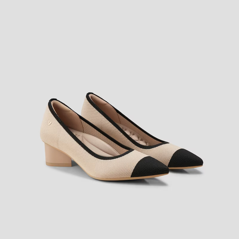 Pointed-Toe Chunky Heels (Tracy Pro) | VIVAIA