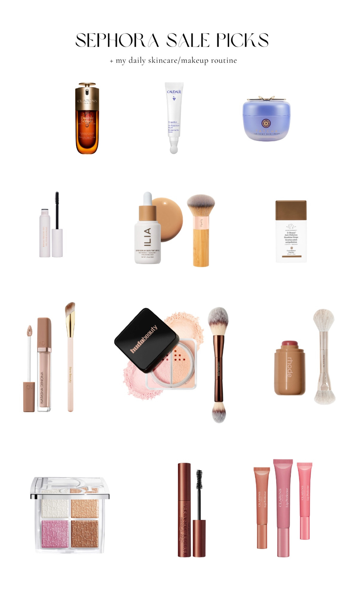 sephora sale picks! outlined my exact routine on stories, with step by step instructions on how to apply and in what order! #sephorasale

#LTKBeauty #LTKSaleAlert