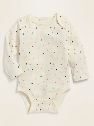 Baby Boys / Bodysuits & TopsUnisex Long-Sleeve Rib-Knit Bodysuit for Baby | Old Navy (US)