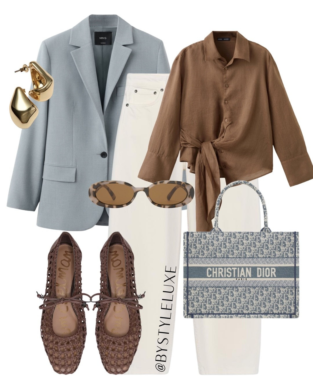 BLAZER LOOK - Love the blue and brown colour combo in spring/summer. This tie ramie shirt is gorgeous for everyday or holiday 

#blazer #jeans #shirt

#LTKspring #LTKsummer #LTKuk