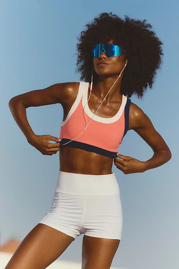 Never Better Colorblock Ringer Sports Bra | Free People (Global - UK&FR Excluded)