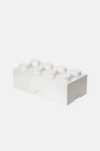 LEGO Large Storage Brick 8 in White at Urban Outfitters | Urban Outfitters (US and RoW)