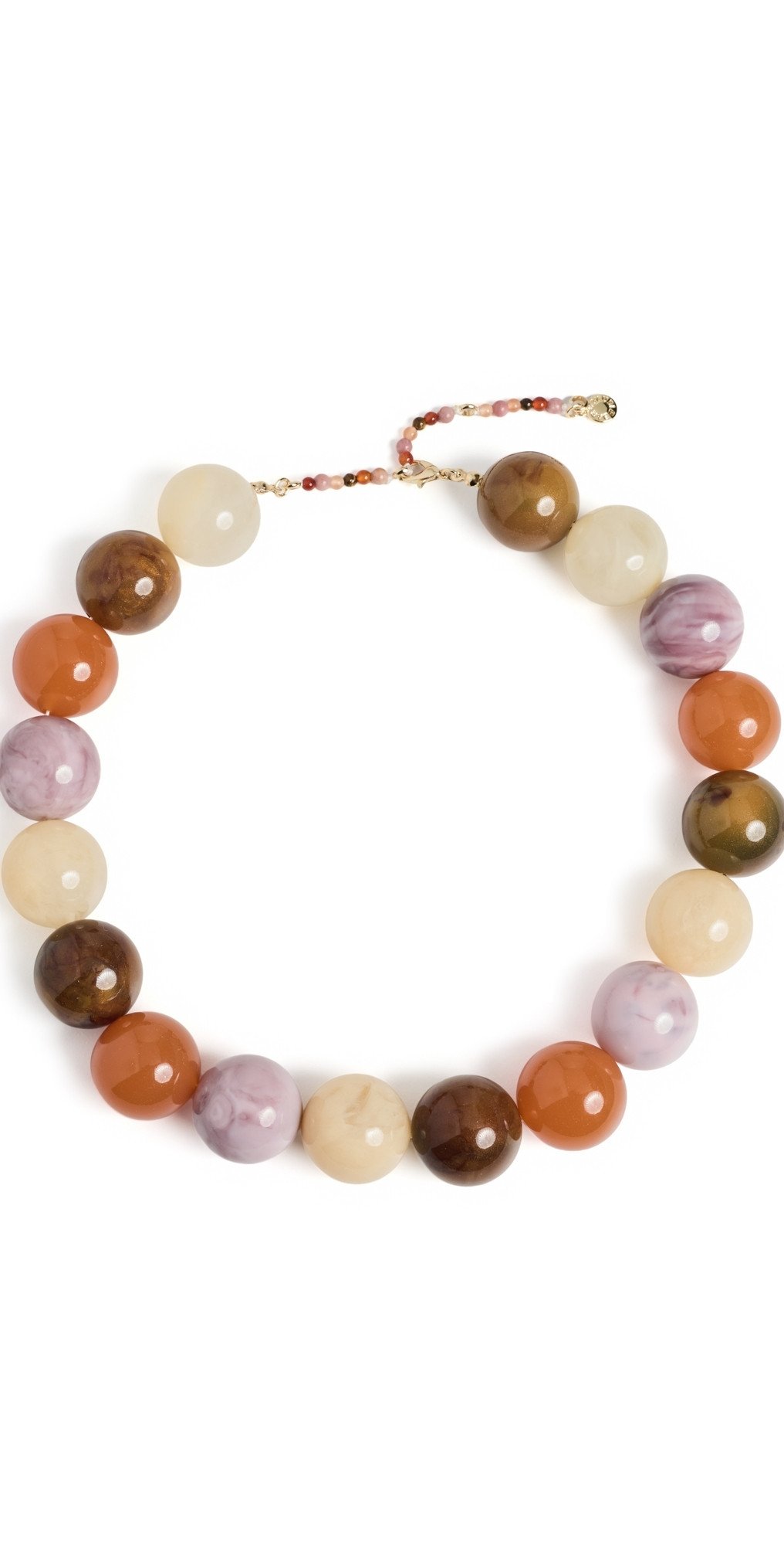 BaubleBar Jane Beaded Necklace Neutral One Size | Shopbop