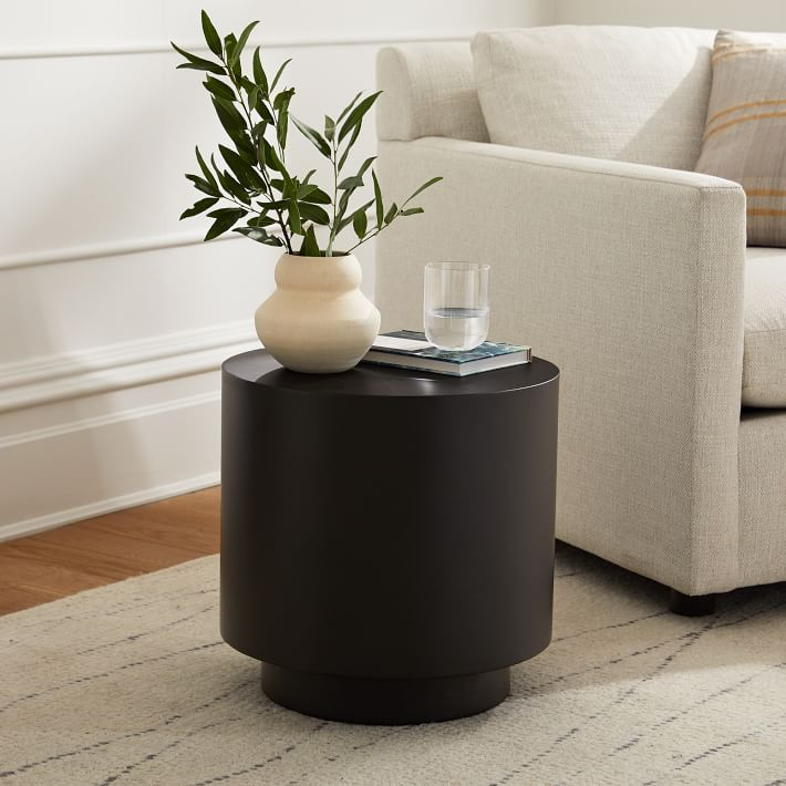 Tucker Drum Side Table (16") | West Elm (US)