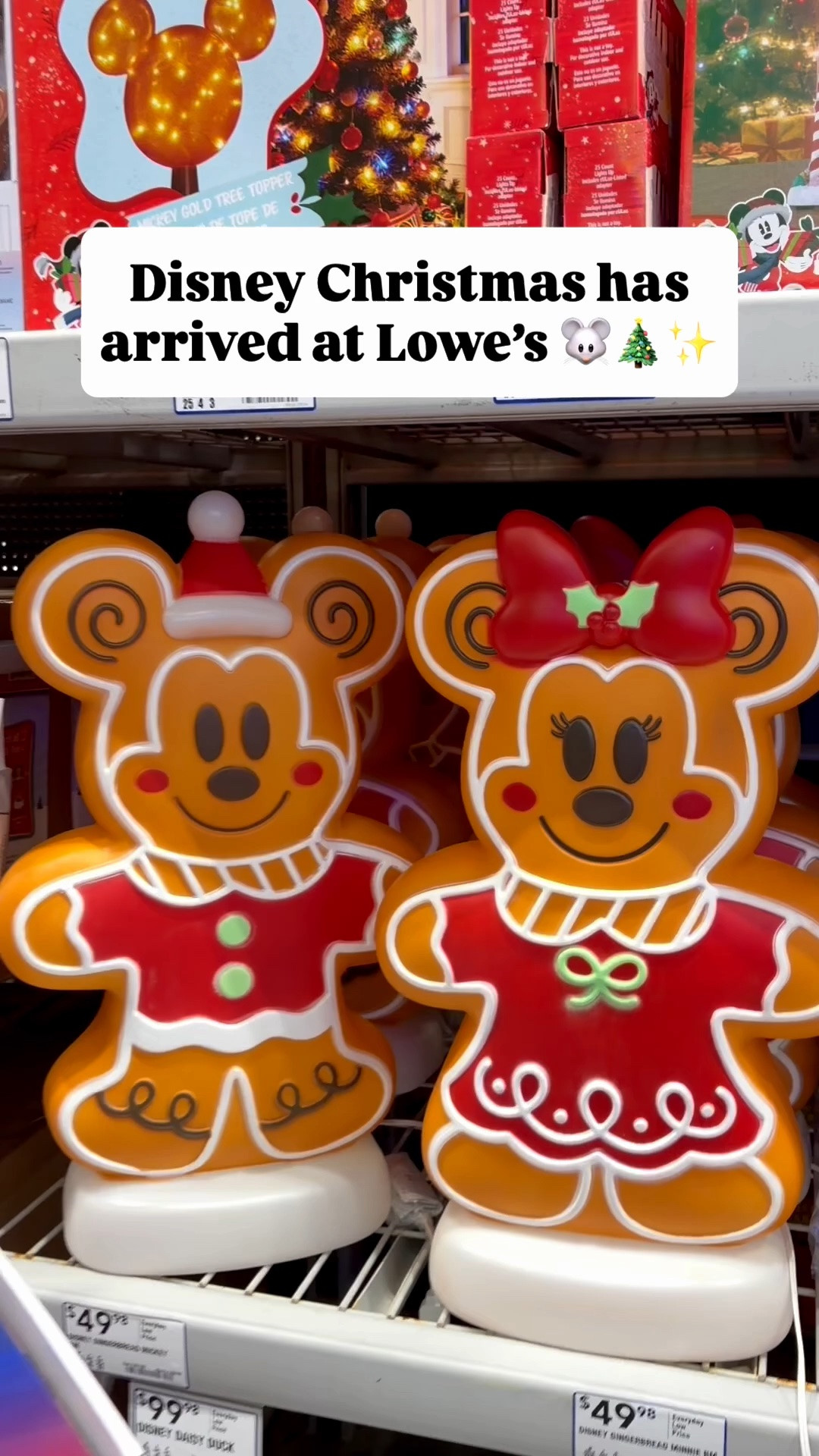 Disney Christmas has arrived at Lowe’s!

#LTKSeasonal #LTKHome