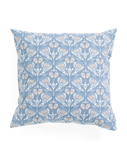 22x22 Block Print Pillow | TJ Maxx