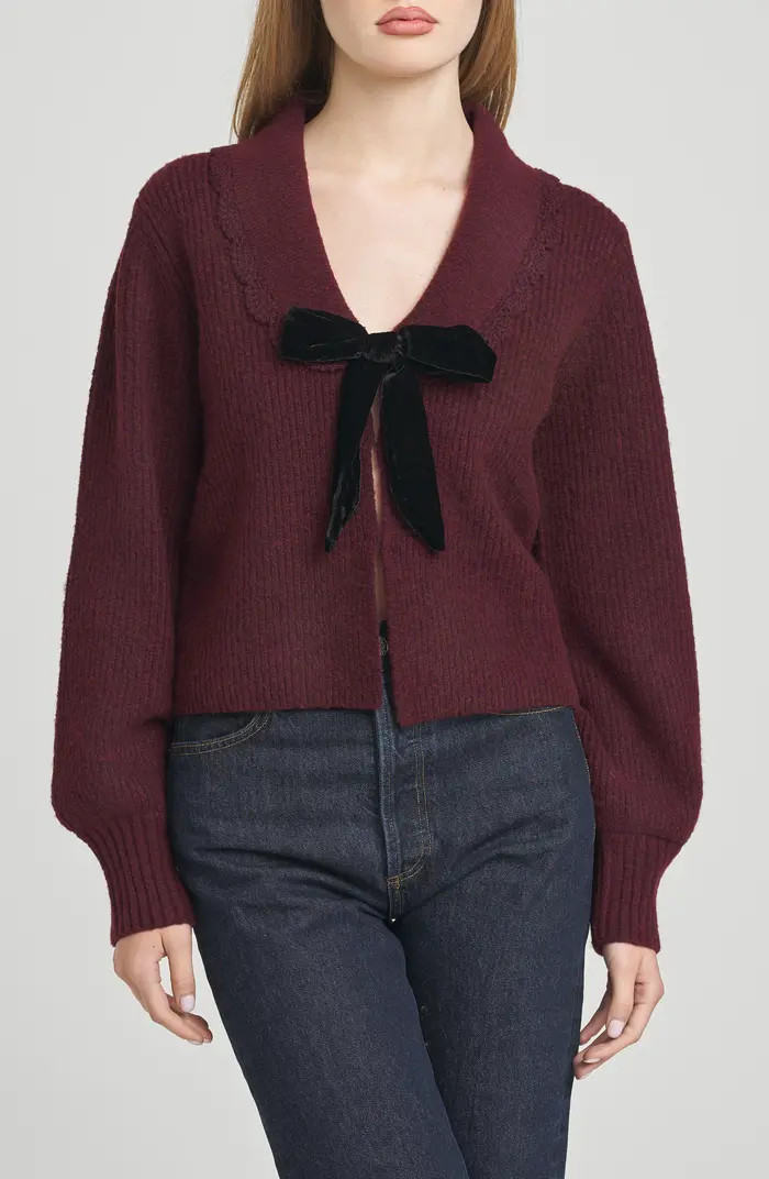 Sloane Bow Cardigan | Nordstrom