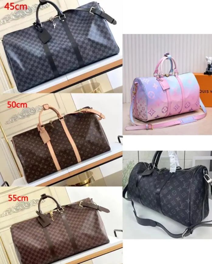 L V Chanel Dupe Designer Travel Clutch On Luggage Bag Pouches Men Basketball Totes Keepall 45cm 5... | DHGate