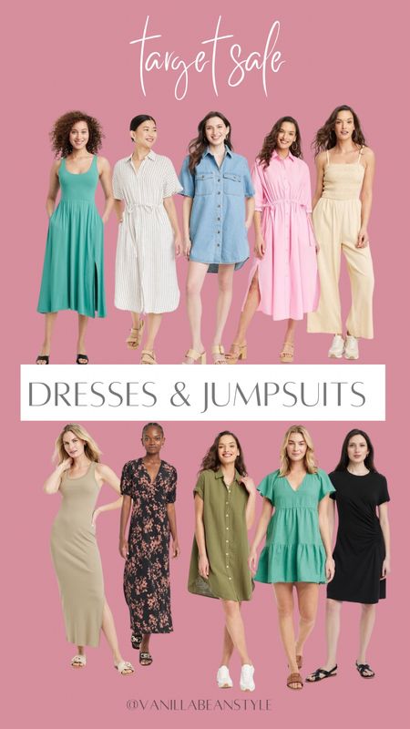 Target sale! Dresses and Jumpsuits

#LTKxTarget #LTKstyletip #LTKsalealert