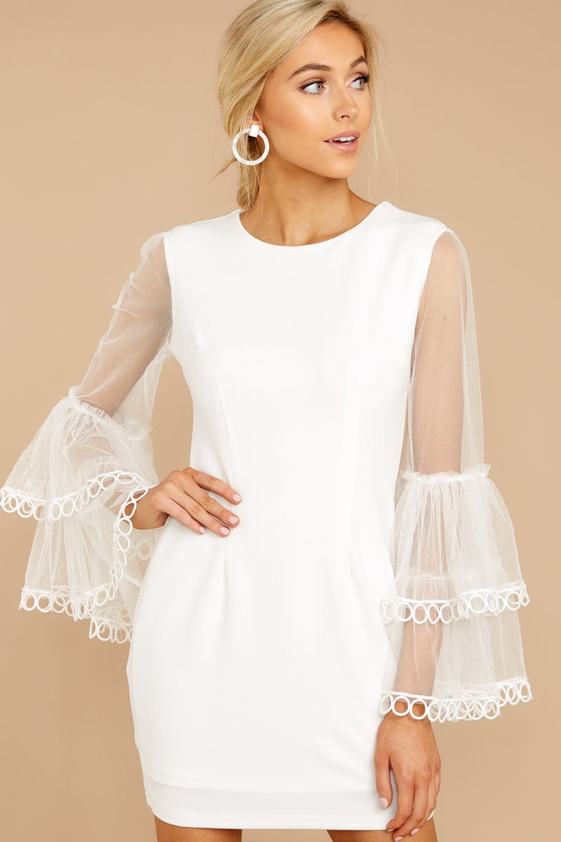 A Night To Remember White Dress | Red Dress 