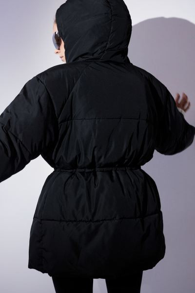 Drawstring-waist Puffer Jacket | H&M (US + CA)