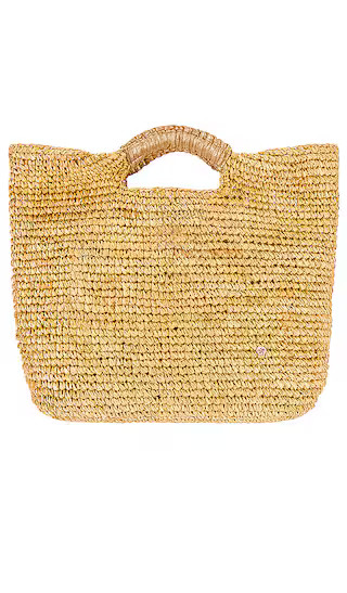 Small Napa Lux Bag in Natural & Gold | Revolve Clothing (Global)