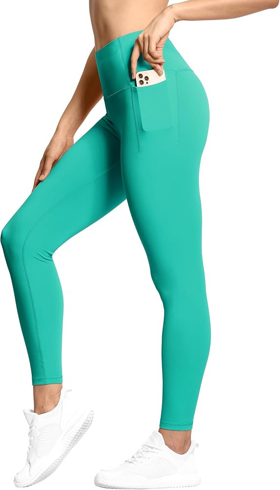 THE GYM PEOPLE Tummy Control Workout Leggings with Pockets High Waist Athletic Yoga Pants for Wom... | Amazon (US)