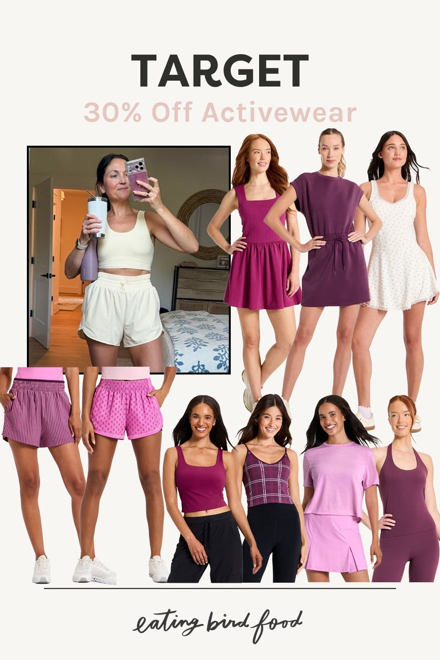 Target deals. Target fashion. Target 30% off activewear. Target active shorts. Target active dress.

#LTKootd #LTKActive #LTKSaleAlert