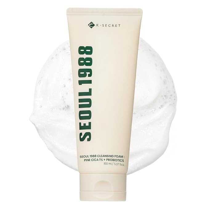 K-SECRET SEOUL 1988 Cica Cleansing Foam – Deep Pore Cleansing & Soothing Care | Daily Facial Cl... | Amazon (US)