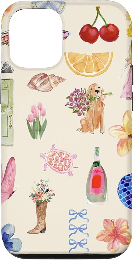 iPhone 12/12 Pro Aesthetic Italian European Summer Preppy Collage Case | Amazon (US)